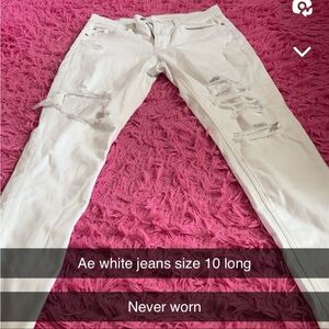White jeans